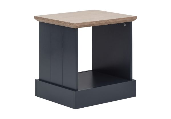 GFW Kendal Lamp Table Slate Blue | Bed Sava