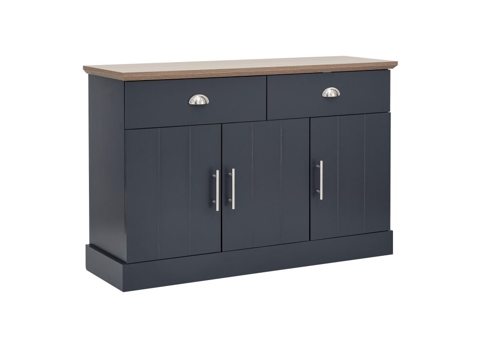 GFW Kendal Large Sideboard-Slate Blue
