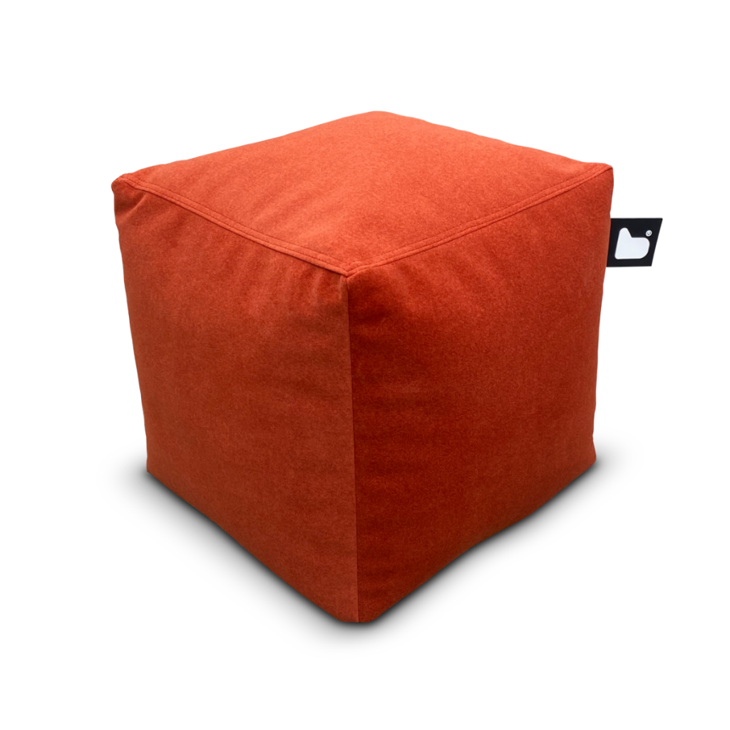 Extreme Lounging B Box Rust Brushed Suede