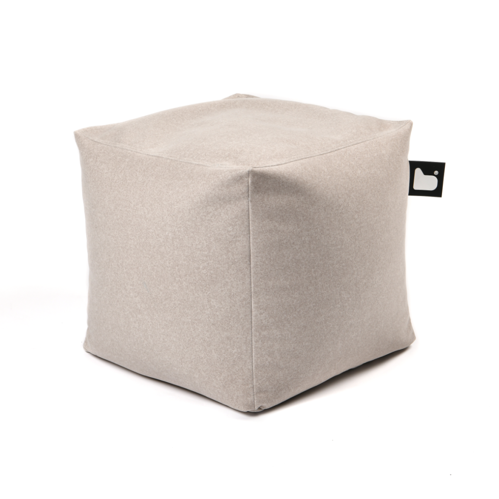 Extreme Lounging B Box Stone Brushed Suede