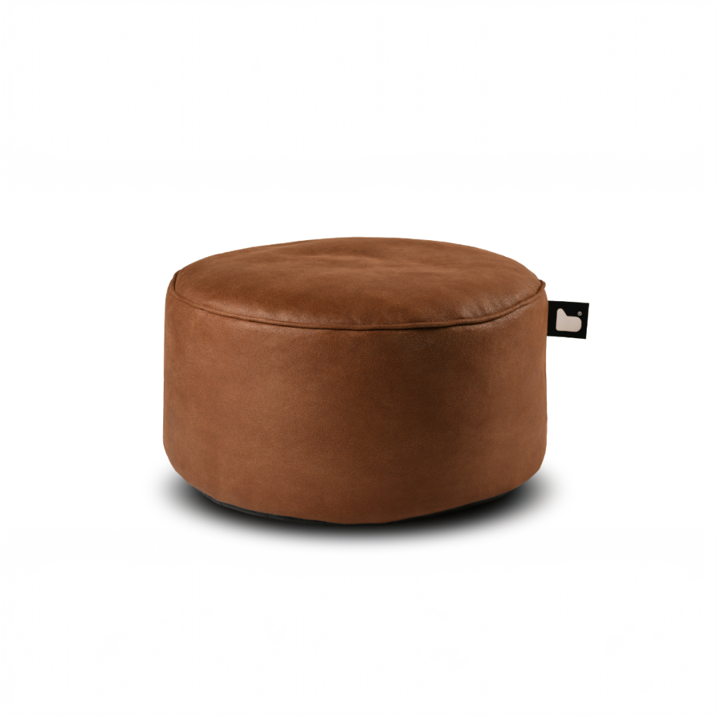 Extreme Lounging B Pouffe Luxury Chestnut