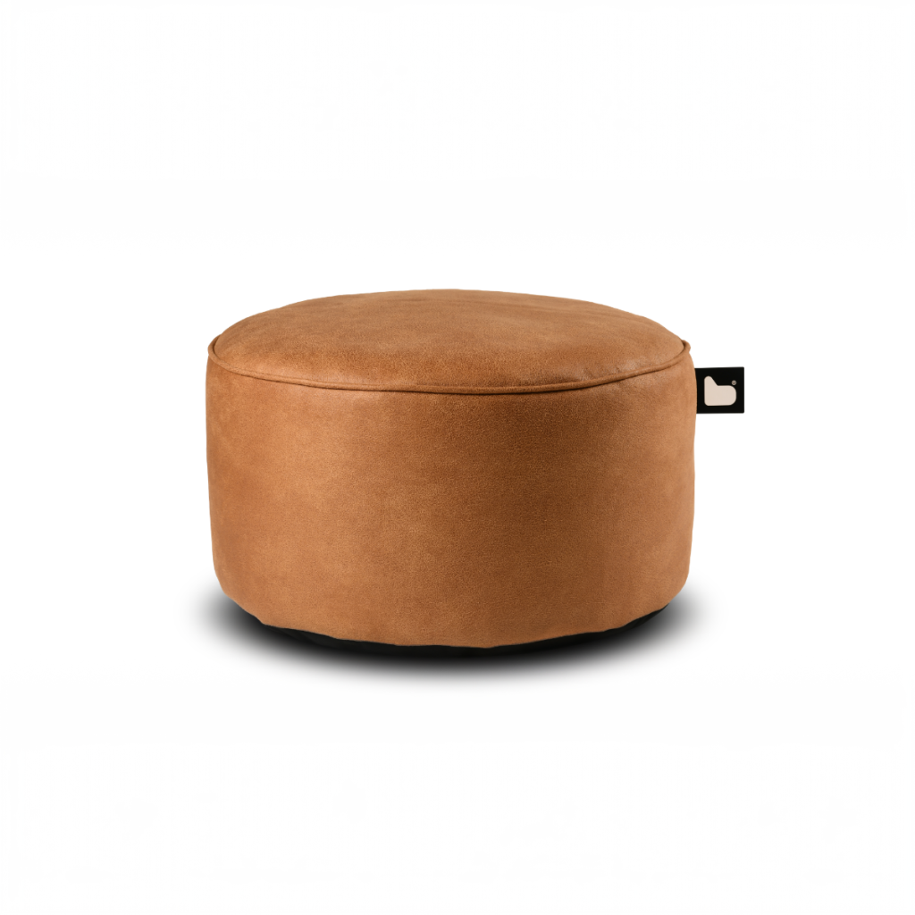 Extreme Lounging B Pouffe Luxury Tan