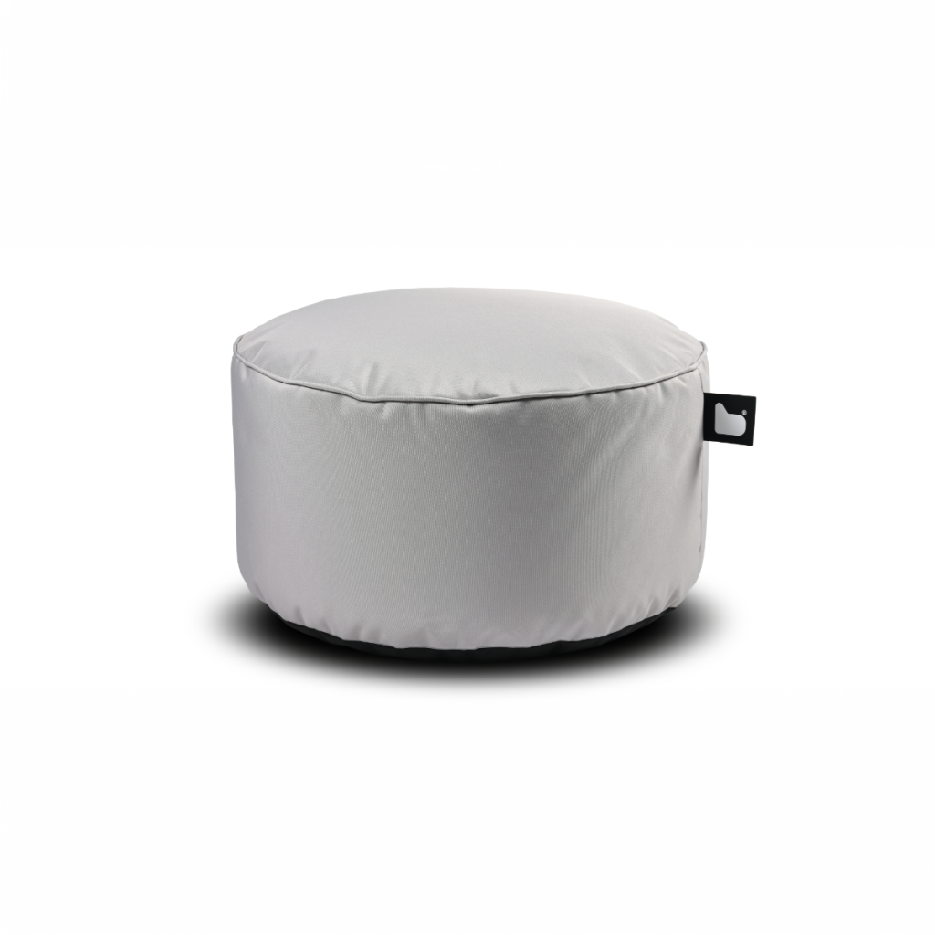 Extreme Lounging B Poufee Silver Grey