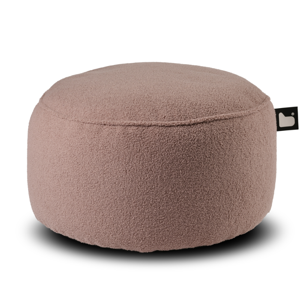 Extreme Lounging B Pouffe Teddy Heather