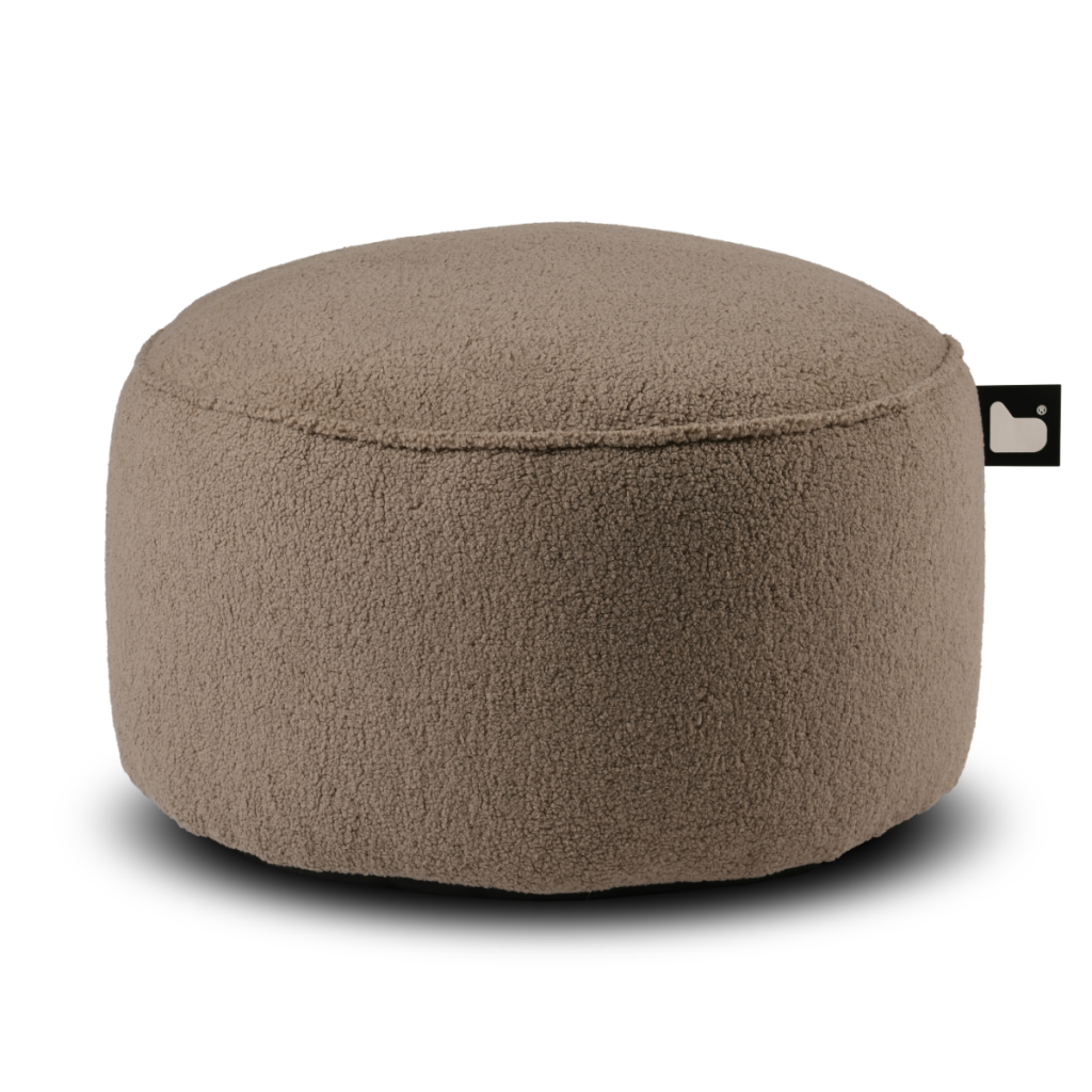 Extreme Lounging B Pouffe Teddy Mink