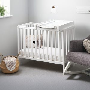 Obaby Bantam Space Saver Cot  Cot Top Changer | Bed Sava