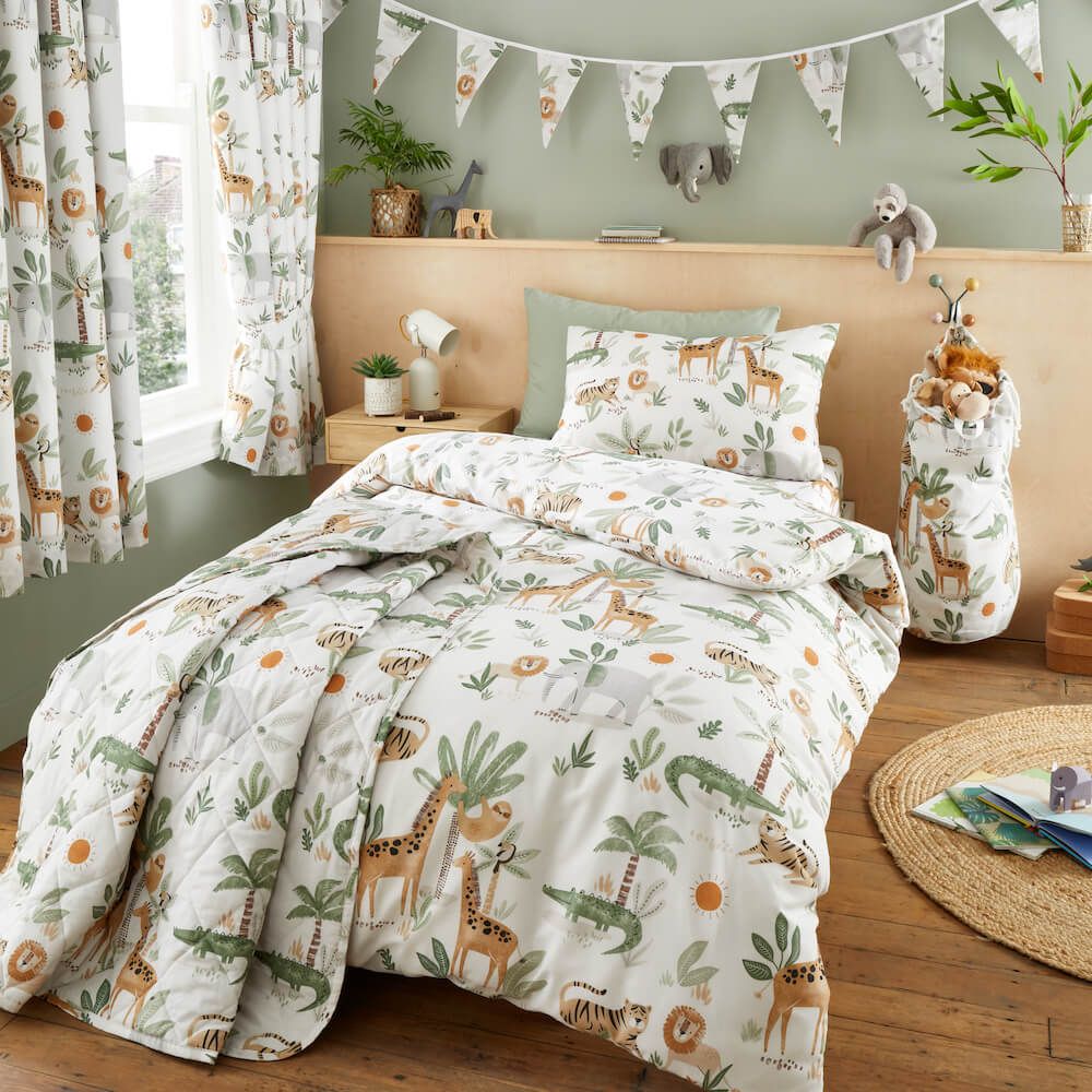 Happy Linen Co Jungle Safari Bedding-Double
