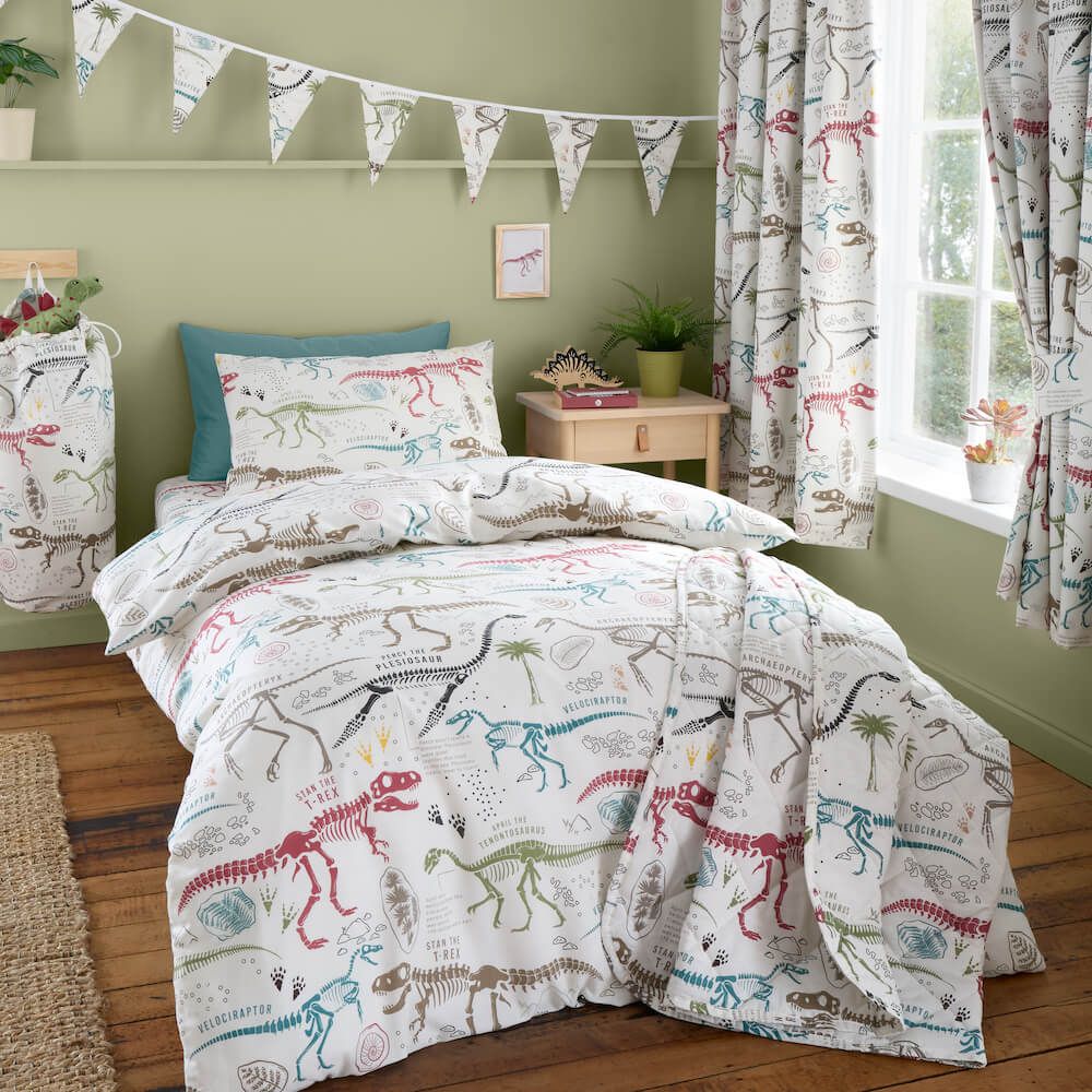 Happy Linen Co Dino Explorers Bedding-Double