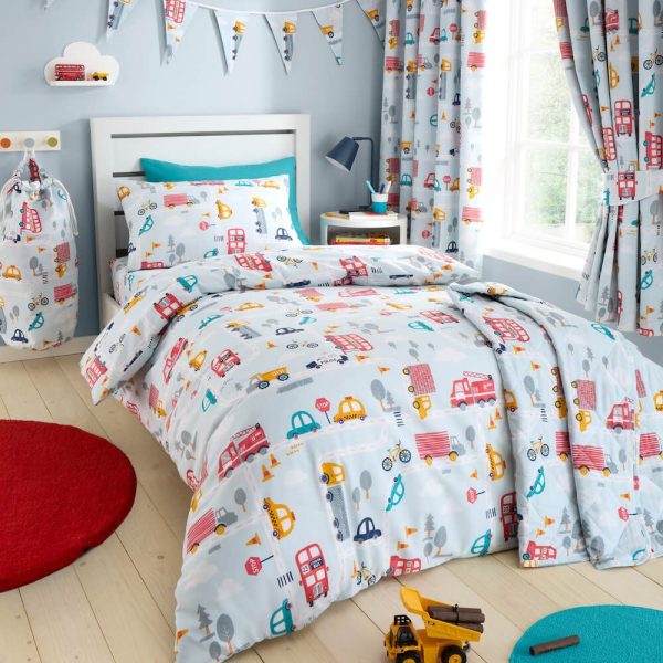Happy Linen Co Road Trip Bedding Toddler | Bed Sava