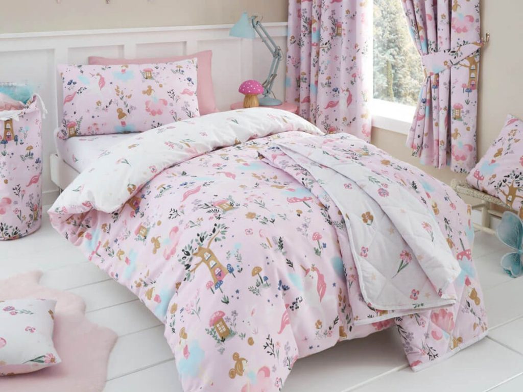 Happy Linen Co Enchanted Forest Bedding-Single