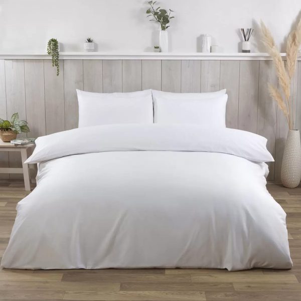 Maxitex Luxury Hotel Style White Bedding Set Double | Bed Sava