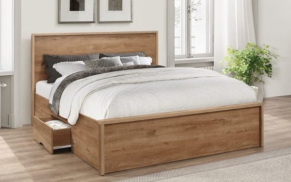 Birlea Stockwell Wooden Bed Frame Double | Bed Sava