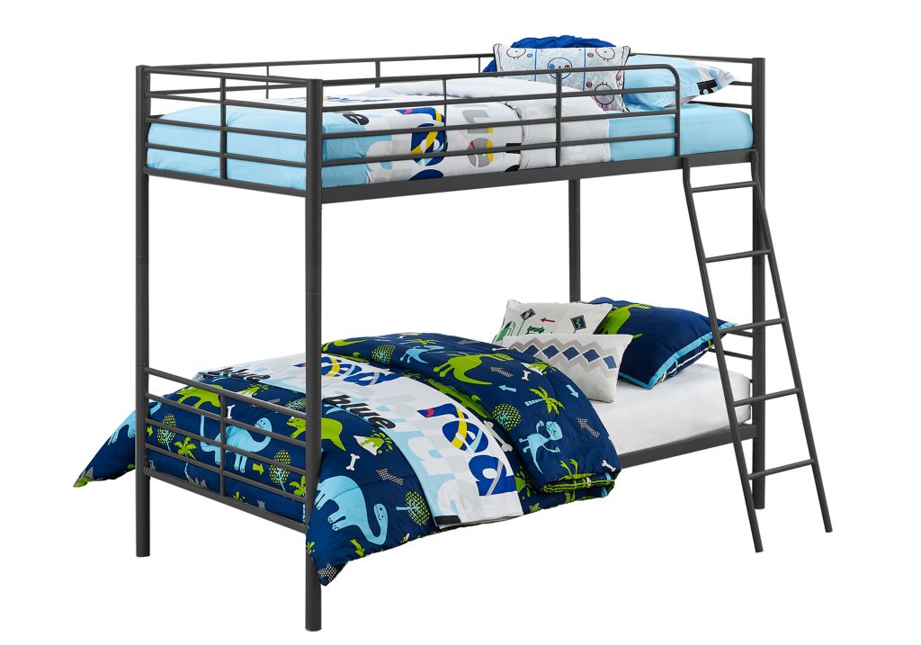 Dorel Home Convertible Bunk Bed-Black
