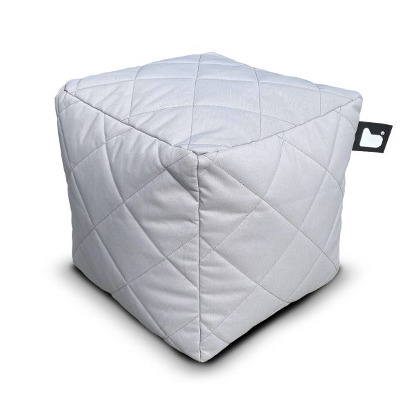 Extreme Lounging B Box Silver Grey Quilted | Bed Sava