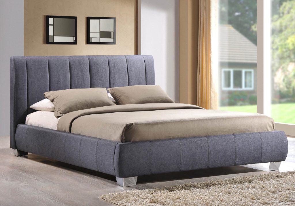 Time Living Braunston Bed Frame -Grey-Kingsize