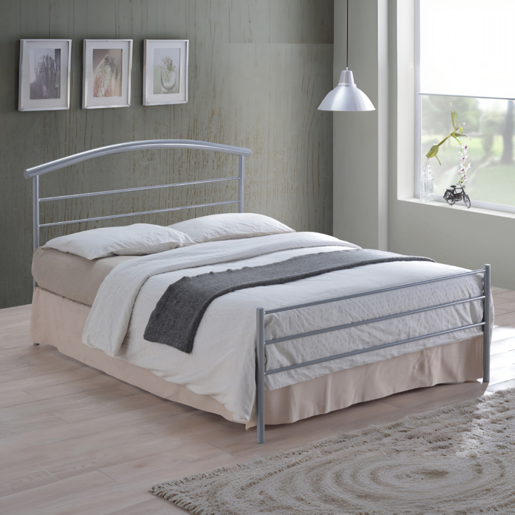 Time Living Brennington Metal Bed Frame-Double