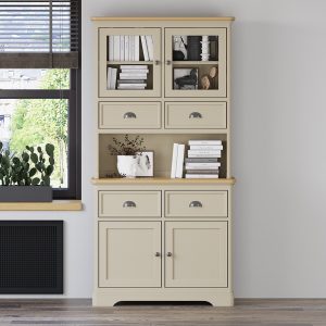 Madley Oak and Cream Painted Small Dresser | Bed Sava