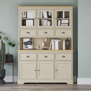 Madley Oak and Cream Painted Large Dresser | Bed Sava