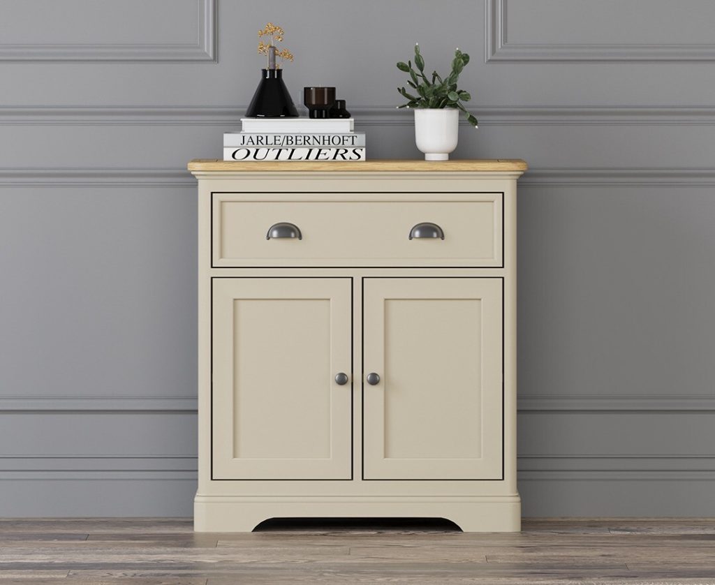 Madley Oak and Cream Painted Hallway Sideboard