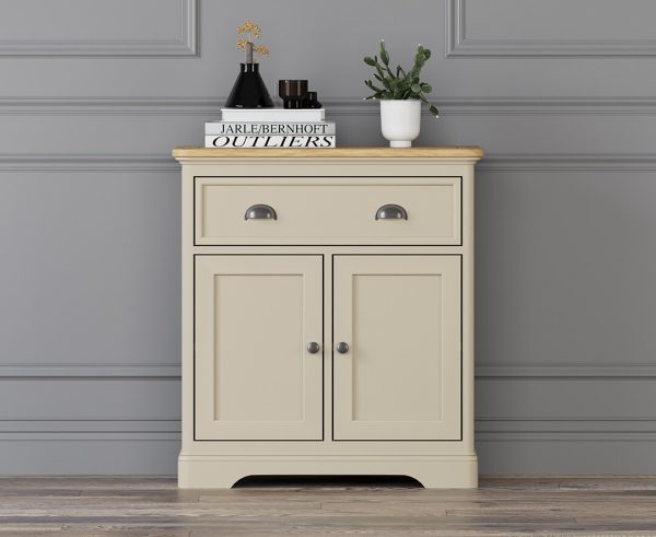 Madley Oak and Cream Painted Hallway Sideboard | Bed Sava