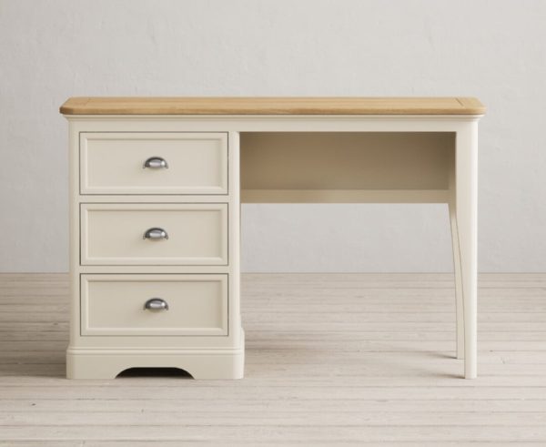 Madley Oak and Cream Painted Dressing Table | Bed Sava