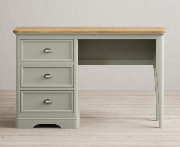Brampton Soft Green Painted Dressing Table | Bed Sava