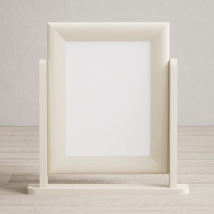Cream Painted Dressing Table Mirror | Bed Sava