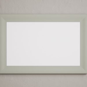 Soft Green Painted 90cm Wall Mirror | Bed Sava