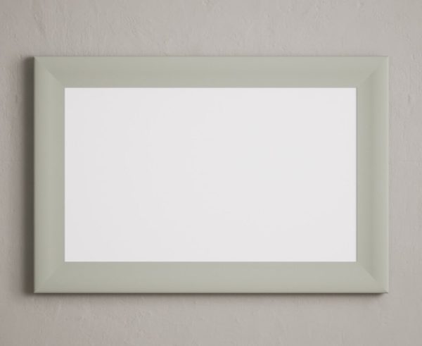 Soft Green Painted 90cm Wall Mirror | Bed Sava