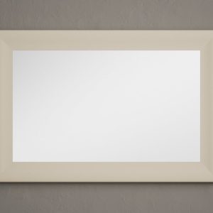 Cream Painted 90cm Wall Mirror | Bed Sava