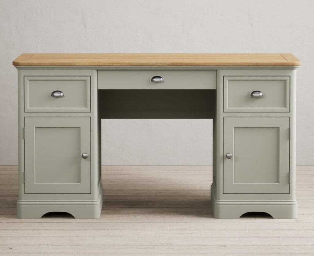 Brampton Soft Green Painted Computer Desk