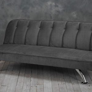 LPD Brighton Grey Fabric Sofa Bed | Bed Sava
