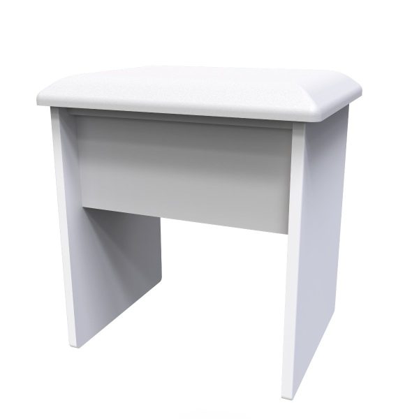 Welcome Furniture Camden Stool  Kobe Pink White | Bed Sava