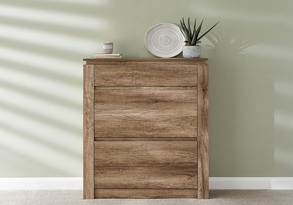 GFW Canyon Oak Shoe Cabinet