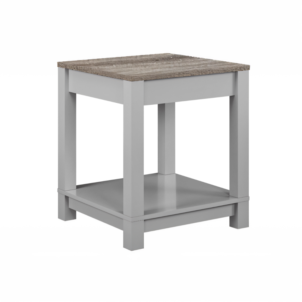 Dorel Carver End Table-Grey