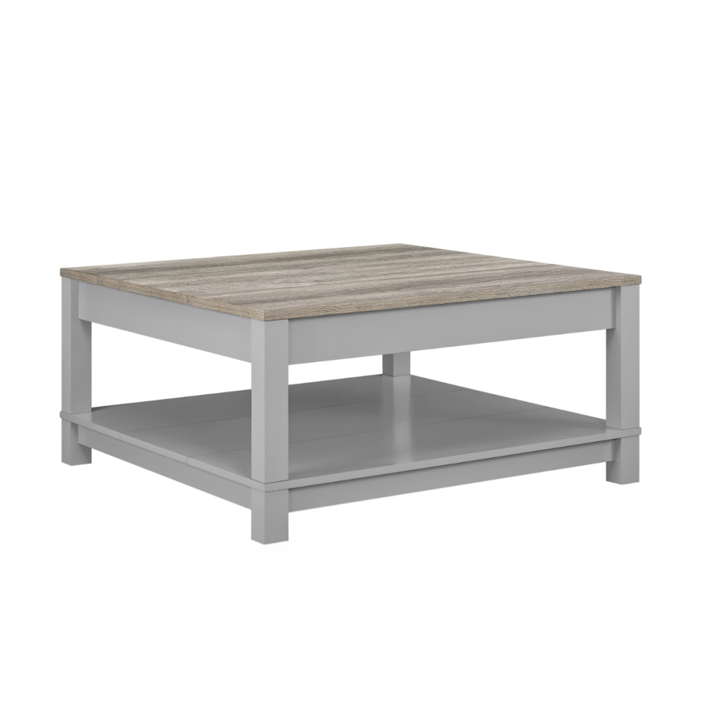 Dorel Carver Coffee Table-Grey