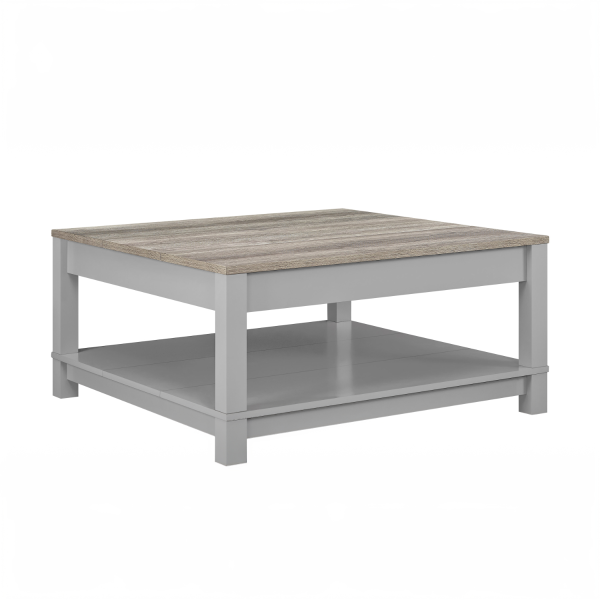 Dorel Carver Coffee Table Grey | Bed Sava