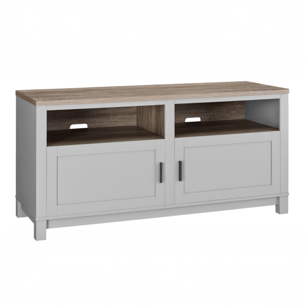 Dorel Carver TV Stand For 60 Inch-Grey