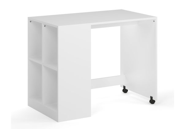 Kidsaw Desk with Storage White | Bed Sava