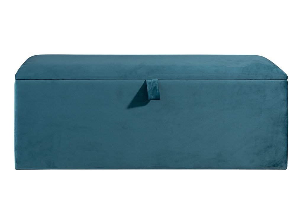 Sweet Dreams Pulse Fabric Ottoman Storage Box