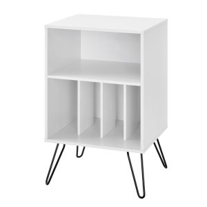 Dorel Concord Turntable Stand White | Bed Sava