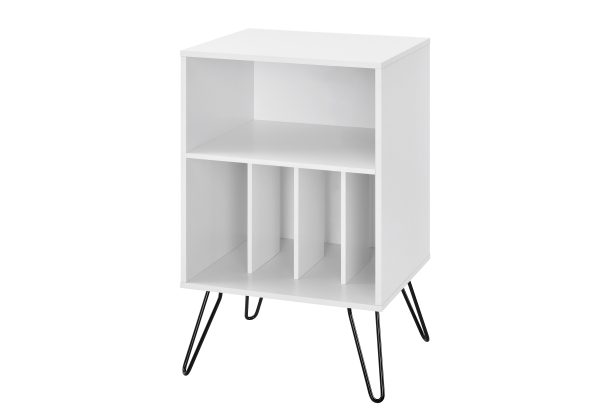 Dorel Concord Turntable Stand White | Bed Sava