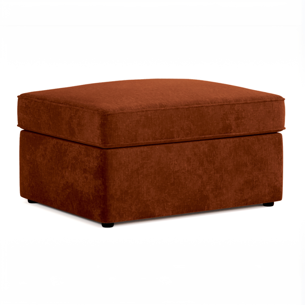 Jay Be® Footstool Bed Cosy Chenille Foxy | Bed Sava