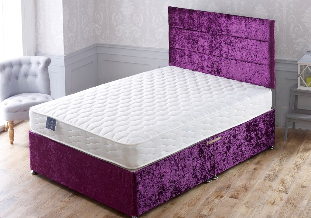 Apollo Cupid Divan-Sprung Edge -2 Drawers-Small Double