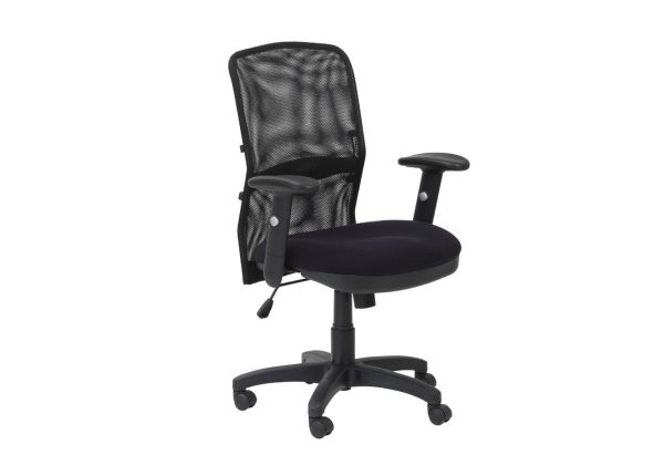 Alphason Dakota Mesh Back Office Chair Black | Bed Sava