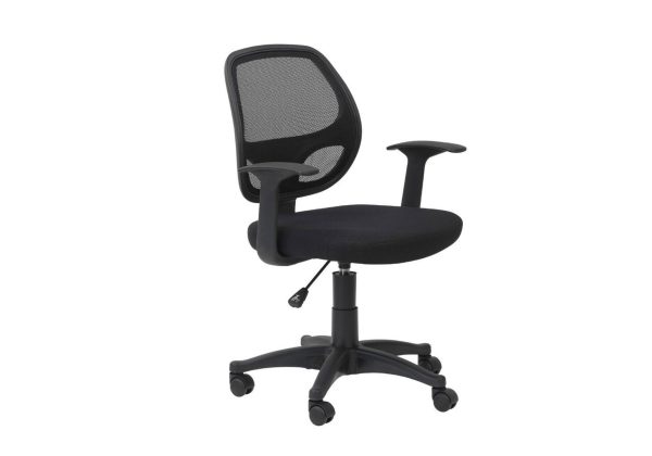 Alphason Davis Black Mesh Office Chair | Bed Sava