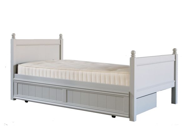 Little Folks Furniture Fargo Small Double Bed and Trundle Farleigh Grey | Bed Sava