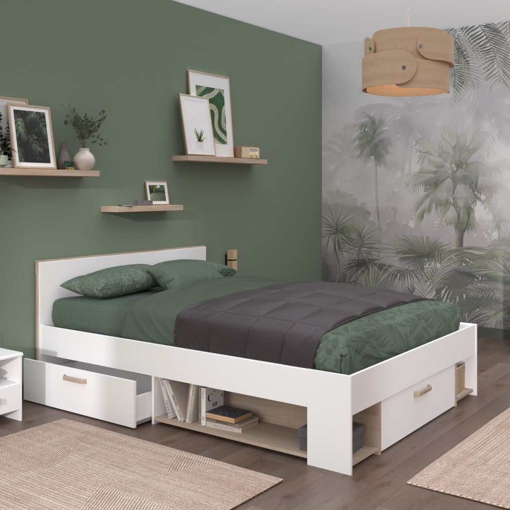 Parisot Dream Double Storage Bed Frame