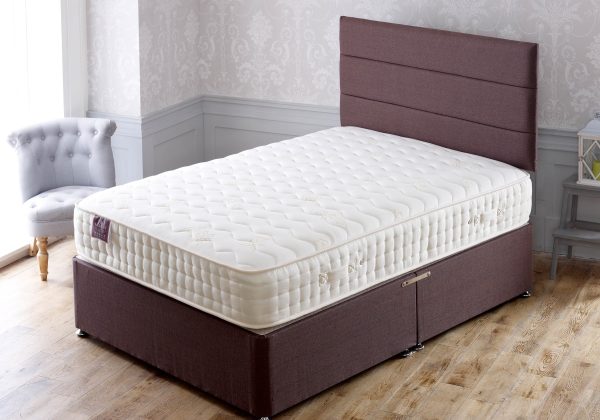 Apollo Dual Memory Divan Small Single 2 Drawers Sprung Edge | Bed Sava