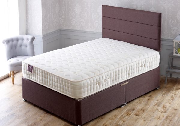 Apollo Dual Memory Divan Double 2 Drawers Platform Top | Bed Sava